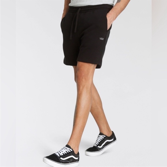 NWT! VANS Black Men's Comfycush Fleece Shorts - Size XL - Picture 1 of 9